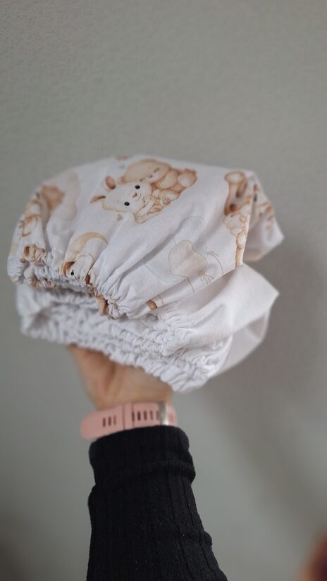 Palagi gultām/šūpuļiem-gatavā produkcija