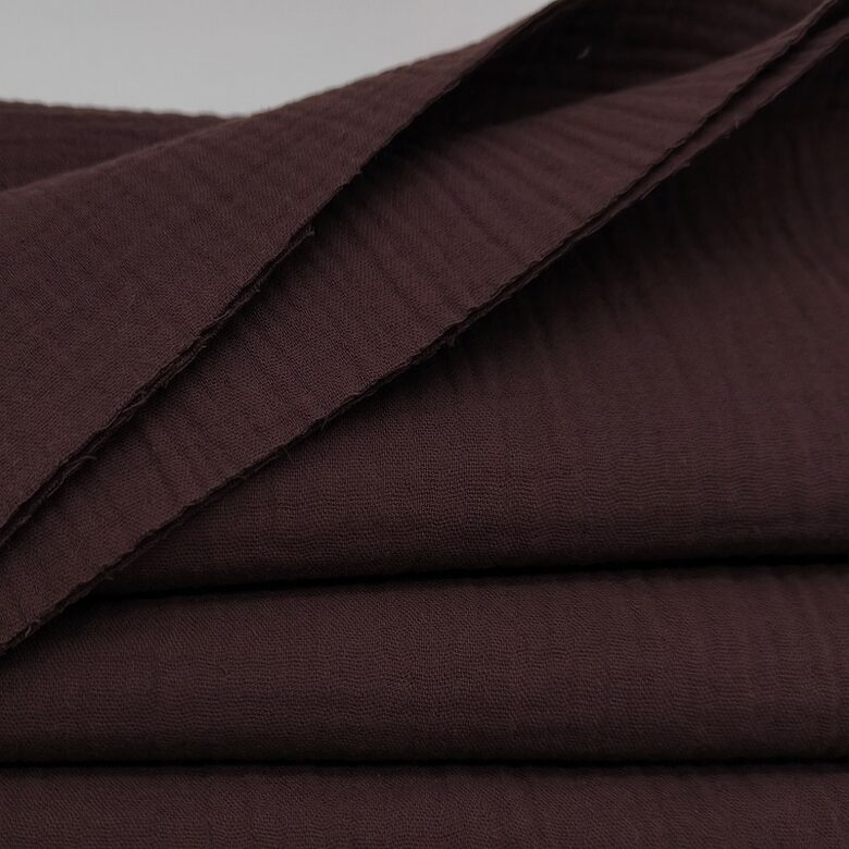 Muslin cloth/chocolate/30*30 cm