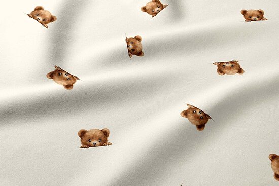 Play mat with a non-slip bottom/little bears