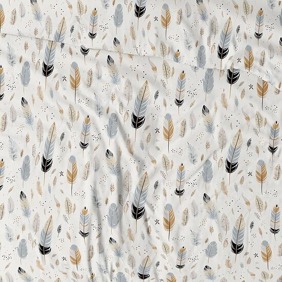 Stroller sheet/cotton/small twigs