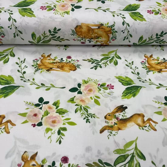 Palags gultiņai 80*160 cm /stinas un zaķi/gatavais