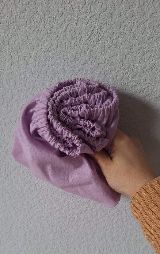 Palags/gultiņām un šūpuļiem/violets