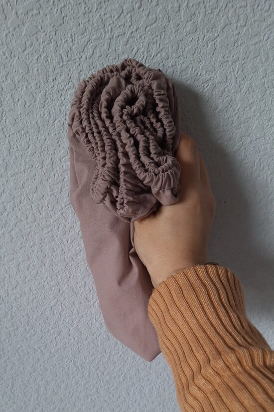 Palags šūpulim un gultiņai/brūns