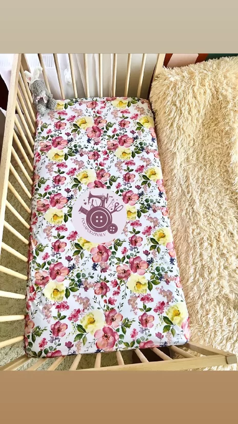 Palags gultiņai  70*140 cm /ābeļu ziedi