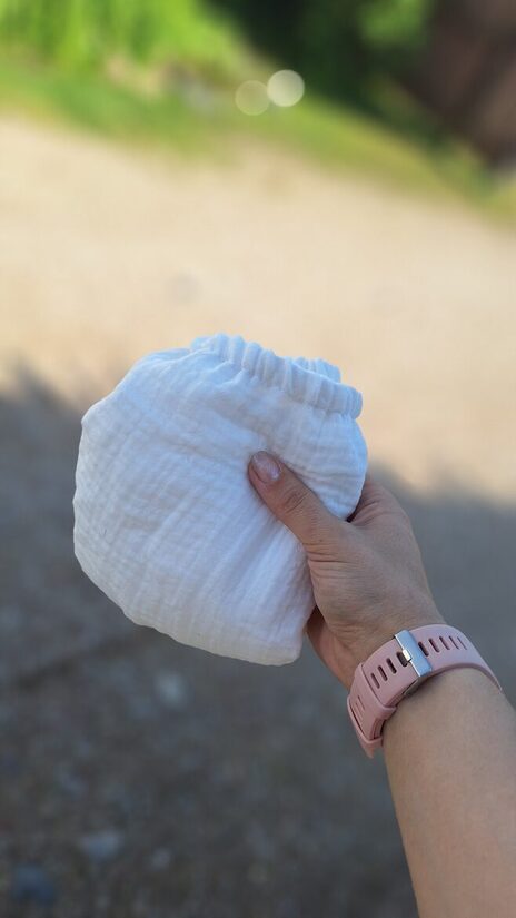 Ratu palags/muslīna/balts