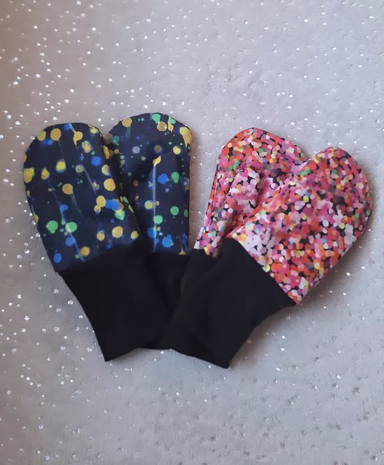 Softshell cimdi/S izmērs/plānā odere