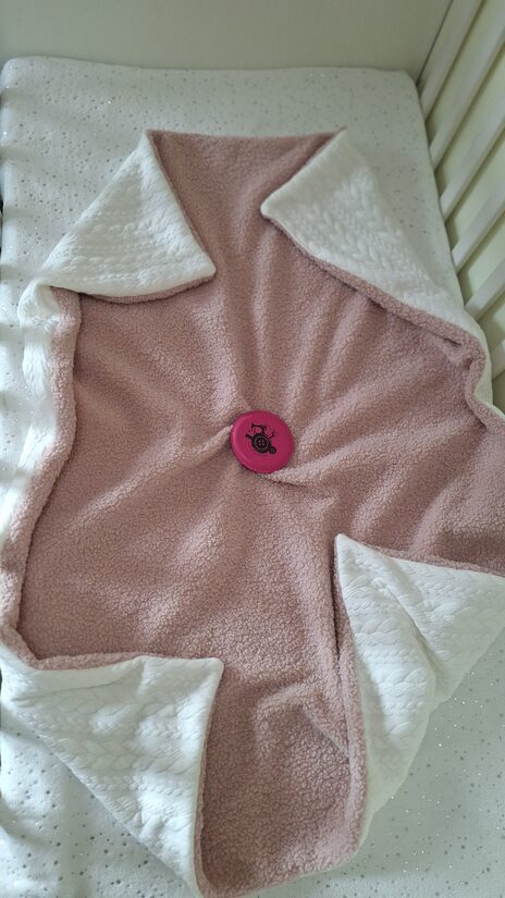 Teddy un pītā auduma sedziņa