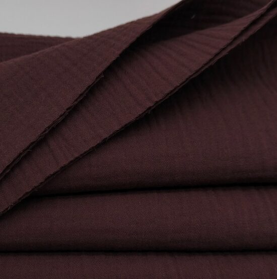 Muslīna sedziņa/ šokolāde/ 100*130 cm