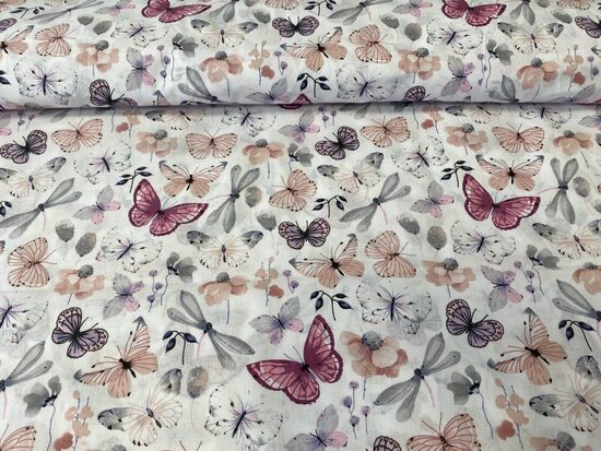 Spilveni/taureņi kokvilnas 