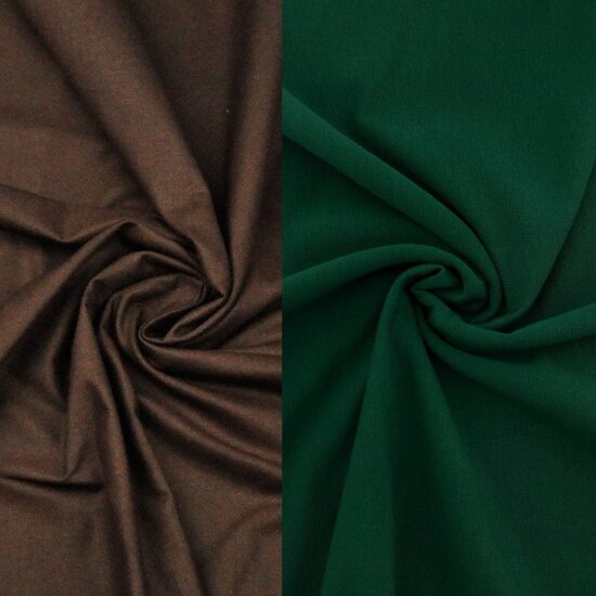 Priekšauts/brūns + smaragda/8-12 gadi/65-70 cm garums