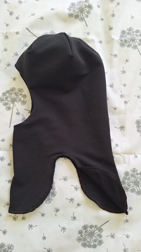 Ķivercepure/pavasara-rudens/48-50 cm/melna