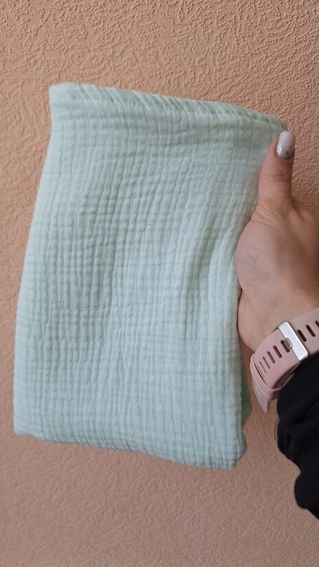 Muslīna autiņi/mīļlupatiņas/40*70 cm/viegls mint