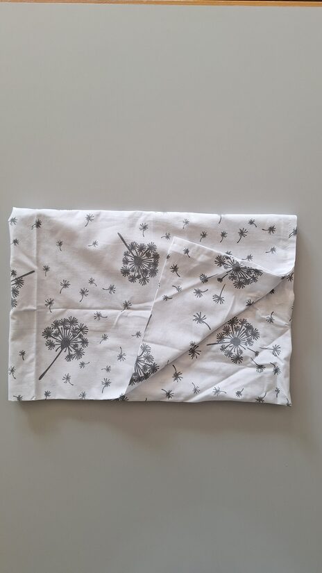 Kokvilnas spilvendrāna/pūkas/45*70 cm