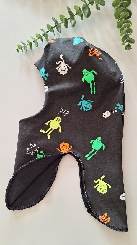 Ķivercepure/monstriņi/48-50 cm/pavasara-rudens