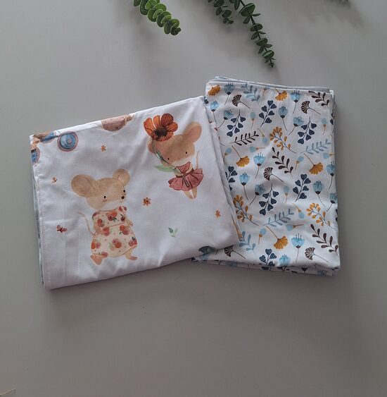 Kokvilnas autiņi-komplekts 2 gb/50*70 cm