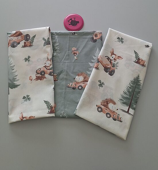 Kokvilnas autiņi-komplekts 3gb/50*70 cm
