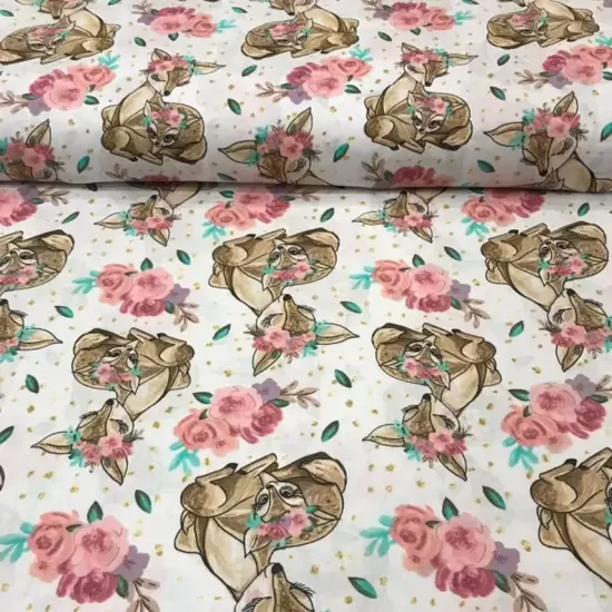 Ratu palags/kokvilnas/stirniņas