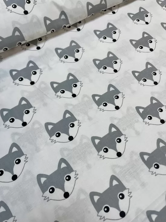 Spilveni/lapsas pelēkas kokvilna