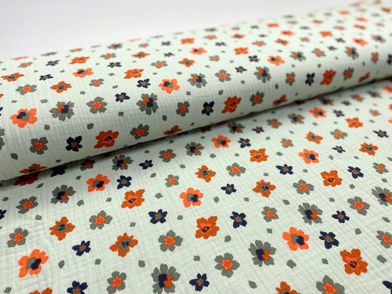 Muslīna autiņi/ mīļlupatiņas/60*60 cm/ziedi/gatavie