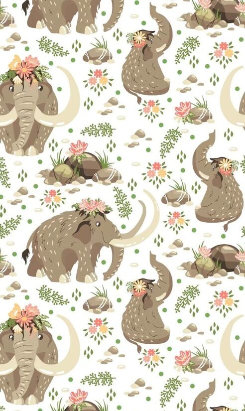 Kokvilnas autiņi/mamuti/100*100 cm