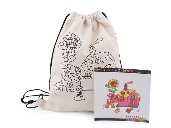 Mugursoma bērnu/krāsojama